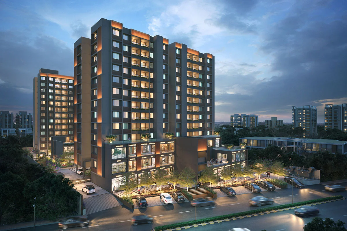 Rameshwar Sky Apartments Residential Flats Visalpur